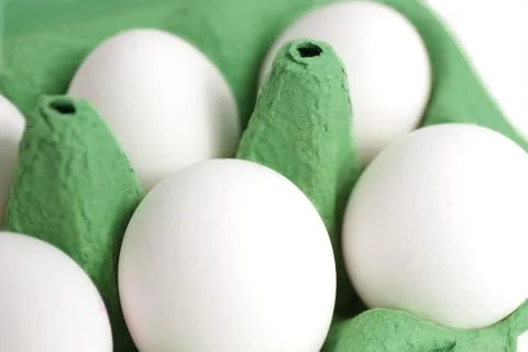 Organic eggs Stock Photos