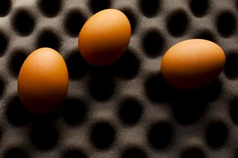 Organic Eggs Stock Photos