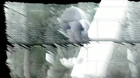 Organic Flowing Pointy Structure Video stock 590302