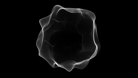 Organic Fluid Orb Seamless Motion Stock Footage 340248950