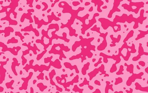 Organic fluid seamless pattern. Hand drawn abstract background. Organic shapes. Stock Illustration