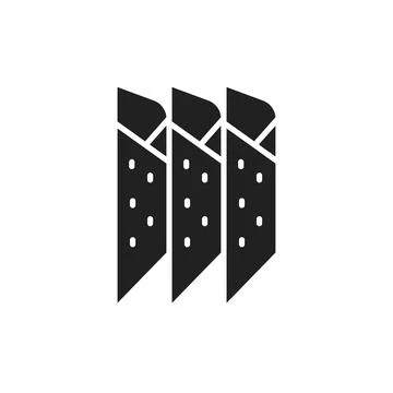 Organic fruit paste line icon. Outline pictogram for web page. Stock Illustration