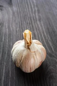 Organic garlic Stock Photos