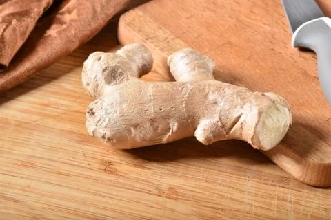 Organic Ginger Root Stock Photos