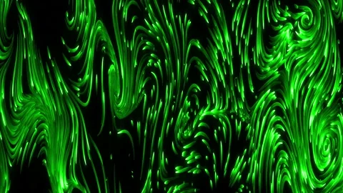 Organic Green Lights Abstract Background Widescreen Stock Footage 201147245