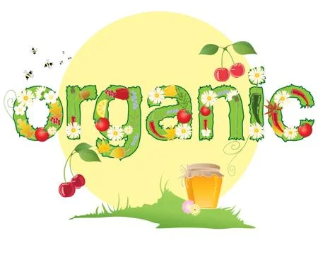 Organic Stock Illustration