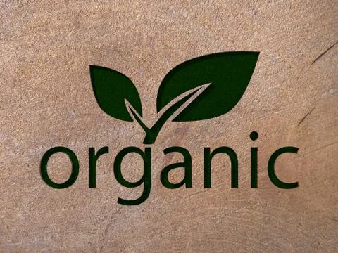 Organic Illustrazione stock