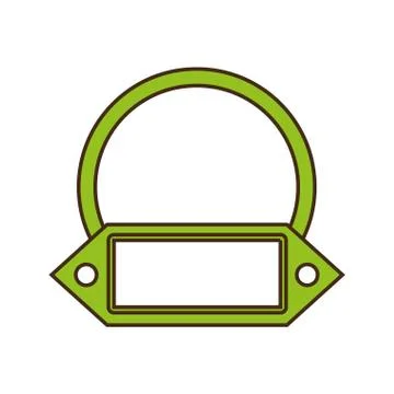 Organic label emblem template image Stock Illustration
