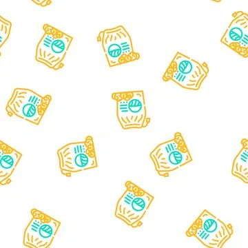 Organic laundry soap detergent vector seamless pattern 스톡 일러스트