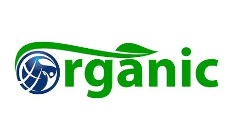 Organic Letter Template Stock-Illustration