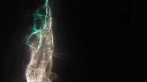 Organic Light Refraction Stock Footage 76326436