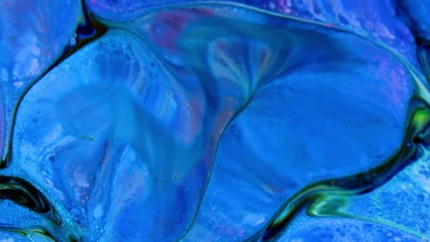 Organic Liquid Color Explosion Stock Footage 328027913