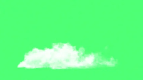 Organic Liquid Diffusion White Fluid Spread Overlay Eco Concept Green Screen Stock Footage 332650107