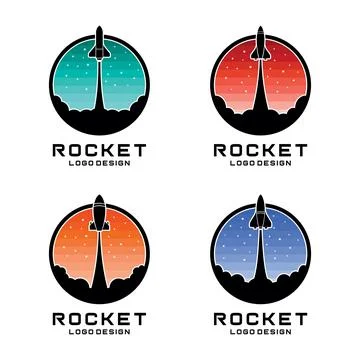 Organic Logo Design Vector Stock Illustration