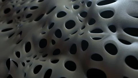 Organic looking surface with subsurface scattering effect Stock Illustration