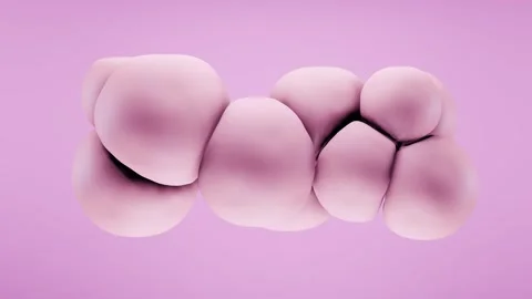 Organic material motion background animation Stock Footage 270146963