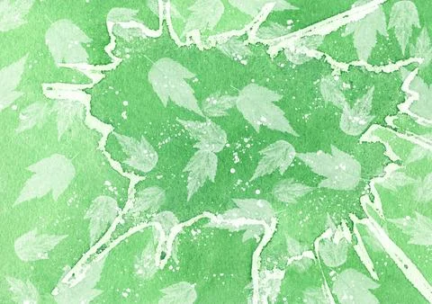 Organic, natural background, texture, leaf pattern イラスト素材