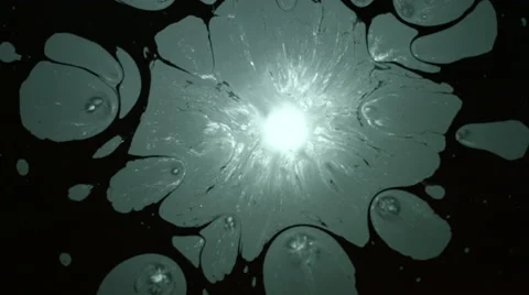 Organic Paint Splash Stock Footage 42381808