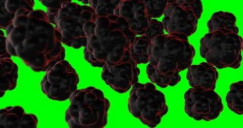 Organic particles animation falling slow motion Stock Footage 107781832