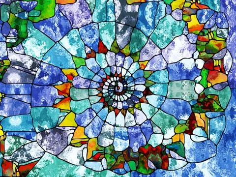 Organic Pattern Abstraction 스톡 일러스트