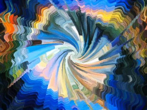 Organic Pattern Composition 스톡 일러스트