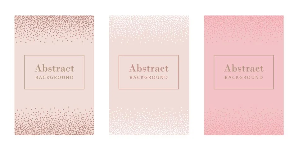 Organic pattern set. Abstract shapes like corals. Stock Illustration