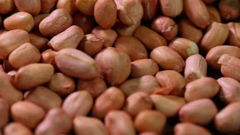 Organic peanuts, peanuts, peanuts, peanuts, peanuts, kernels, cooked peanuts Stock Footage 273439520