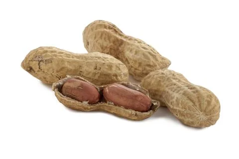 Organic peanuts Stock Photos