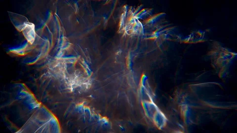 Organic Rainbow Smoke Texture Stock Footage 107991692