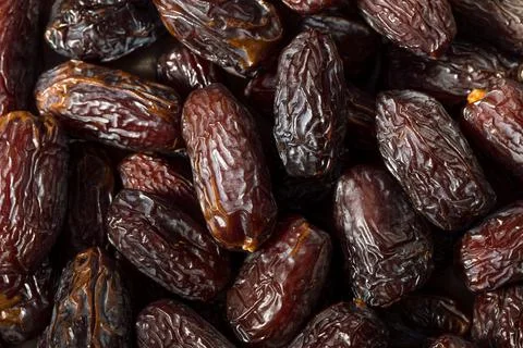Organic Raw Dry Dates Stock Photos