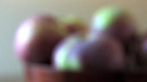 Organic red apples Stock Footage 999891