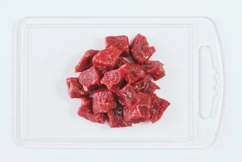 Organic red raw meat Stock Photos