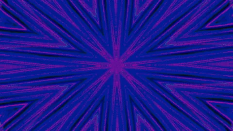 Organic round kaleidoscope, multicolored elements for meditation project. Stock Footage 154179818