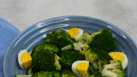 Organic salad Stock Footage 154278265