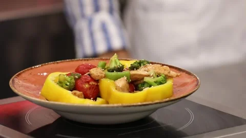 Organic salads 8 Stock Footage 312939476
