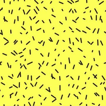 Organic seamless pattern in the style of Memphis Stock Illustration