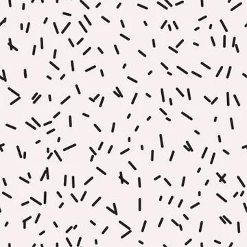 Organic seamless pattern in the style of Memphis Stock Illustration