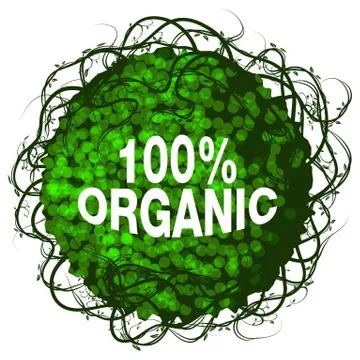Organic shrub icon Stock Illustration