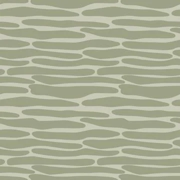 Organic smooth shapes seamless pattern, simple background for wrapping and te Stock Illustration