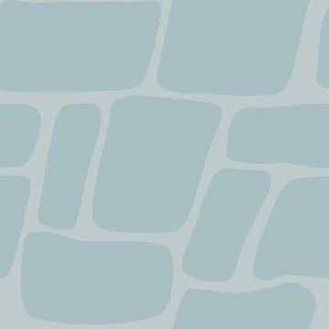 Organic smooth shapes seamless pattern, simple background for wrapping and te Stock Illustration