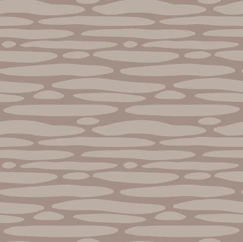 Organic smooth shapes seamless pattern, simple background for wrapping and Stockillustratie