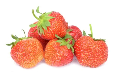 Organic strawberry Stock Photos