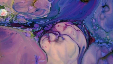 Organic Swirl and Paint Explosion 88 Stock Footage 101001078