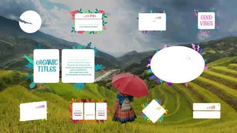 Organic Titles | After Effects Stock After Effects