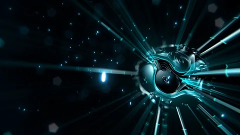 Organic Transformation VJ Loop Stock Footage 87747515