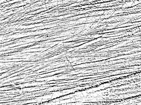 Organic vector grunge texture of cut wood with cracks and concentric circles Stock Illustration