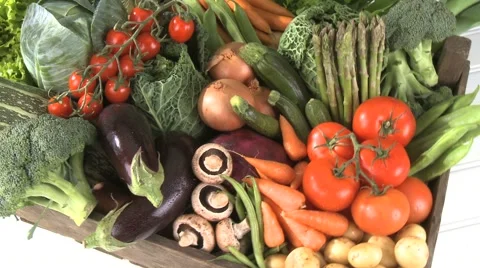 ORGANIC VEGETABLES 動画素材 59005120