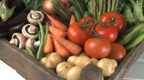 ORGANIC VEGETABLES Vidéo 59005154