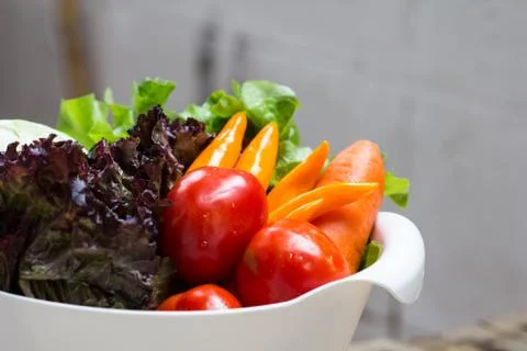 Organic vegetables. Stock Photos