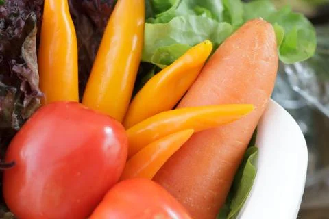 Organic vegetables. Stock Photos
